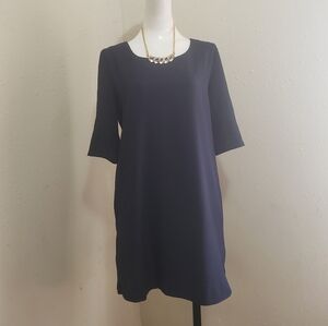 Collectible concepts navy blue dress size M
